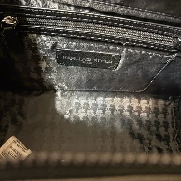 Karl Lagerfeld Paris Karl & Cat Crossbody Tote Bag Purse NWT - Picture 7 of 12